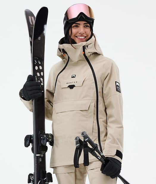 Montec Doom W Skijacke Damen Sand