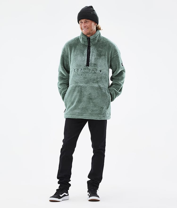 Dope Pile 2022 Fleecepullover Herren Faded Green, Bild 3 von 9