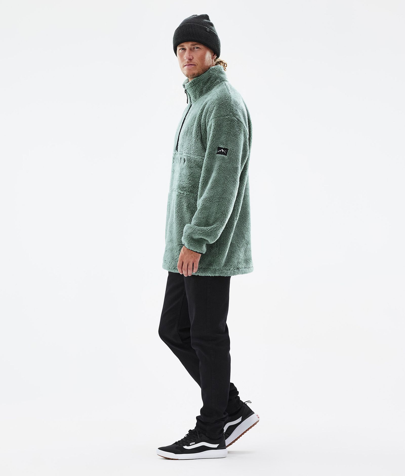 Dope Pile 2022 Fleecepullover Herren Faded Green, Bild 4 von 9