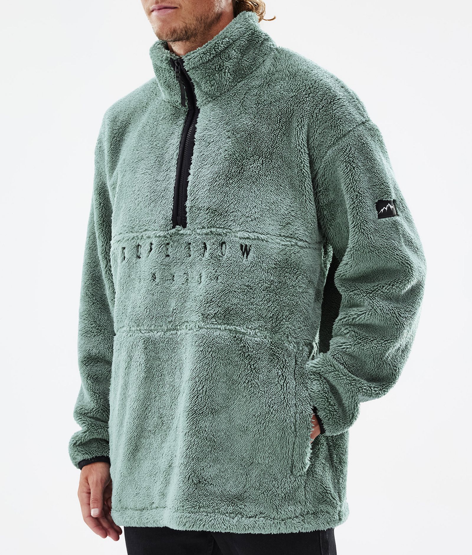 Dope Pile 2022 Fleecepullover Herren Faded Green, Bild 8 von 9