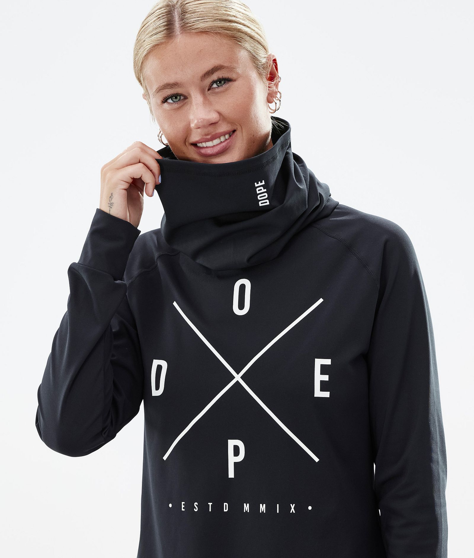 Dope Snuggle W 2022 Funktionsshirt Black - Damen Schwarz 2X-Up
