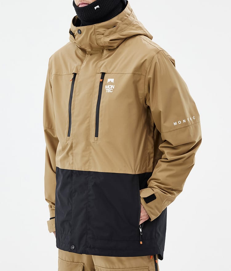 Montec Fawk Snowboardjacke Herren Gold/Black, Bild 8 von 10