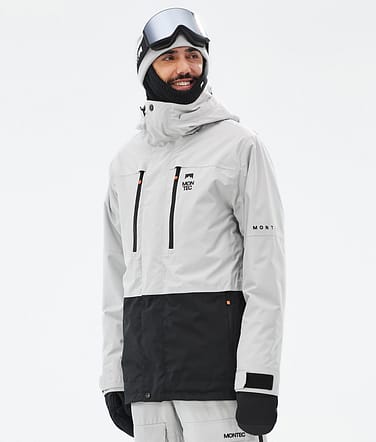 Montec Fawk Skijacke Herren Light Grey/Black