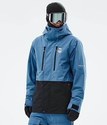 Montec Fawk Snowboardjacke Herren Blue Steel/Black