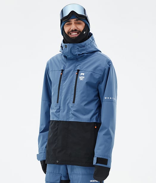 Montec Fawk Snowboardjacke Herren Blue Steel/Black