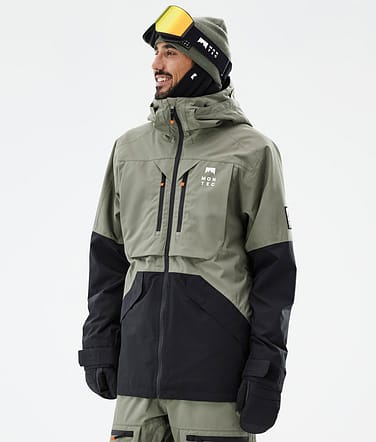 Montec Arch Snowboardjacke Herren Greenish/Black