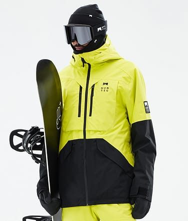 Montec Arch Snowboardjacke Herren Bright Yellow/Black