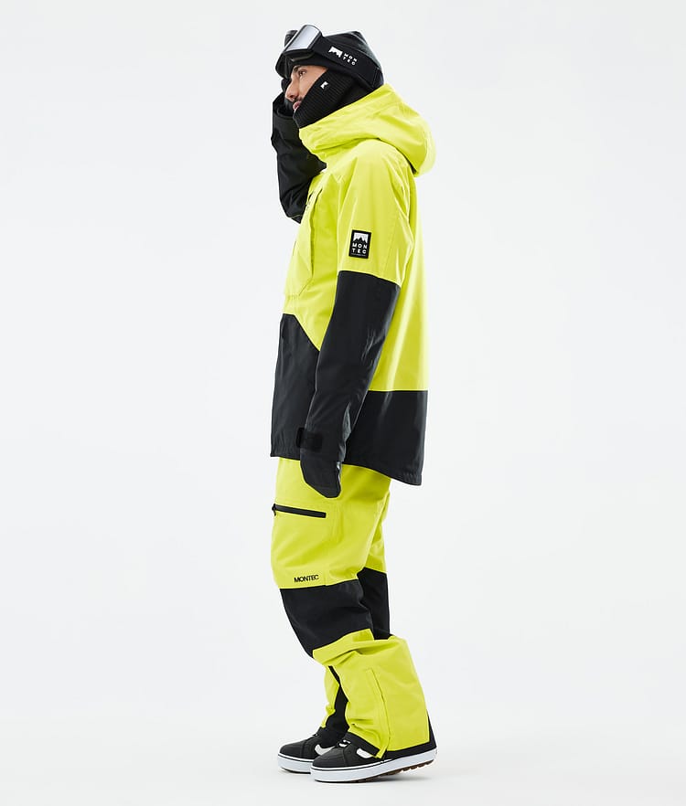 Montec Arch Snowboardjacke Herren Bright Yellow/Black, Bild 4 von 10