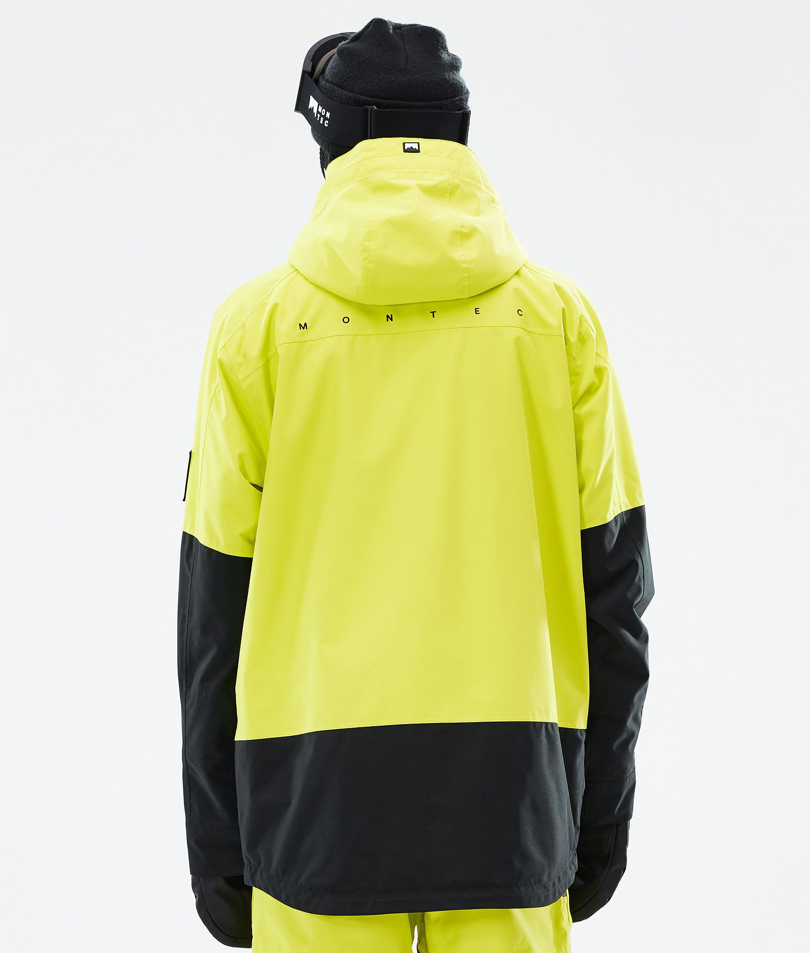 Montec Arch Snowboardjacke Herren Bright Yellow/Black, Bild 7 von 10