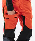 Montec Fawk Skihose Herren Orange/Black/Metal Blue, Bild 6 von 6