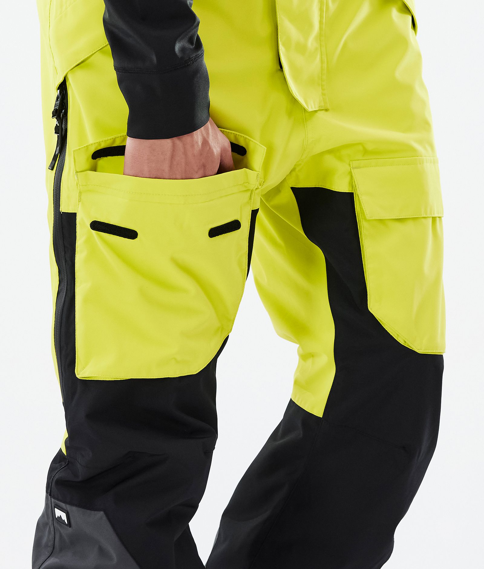 Montec Fawk Snowboardhose Herren Bright Yellow/Black/Phantom, Bild 6 von 6