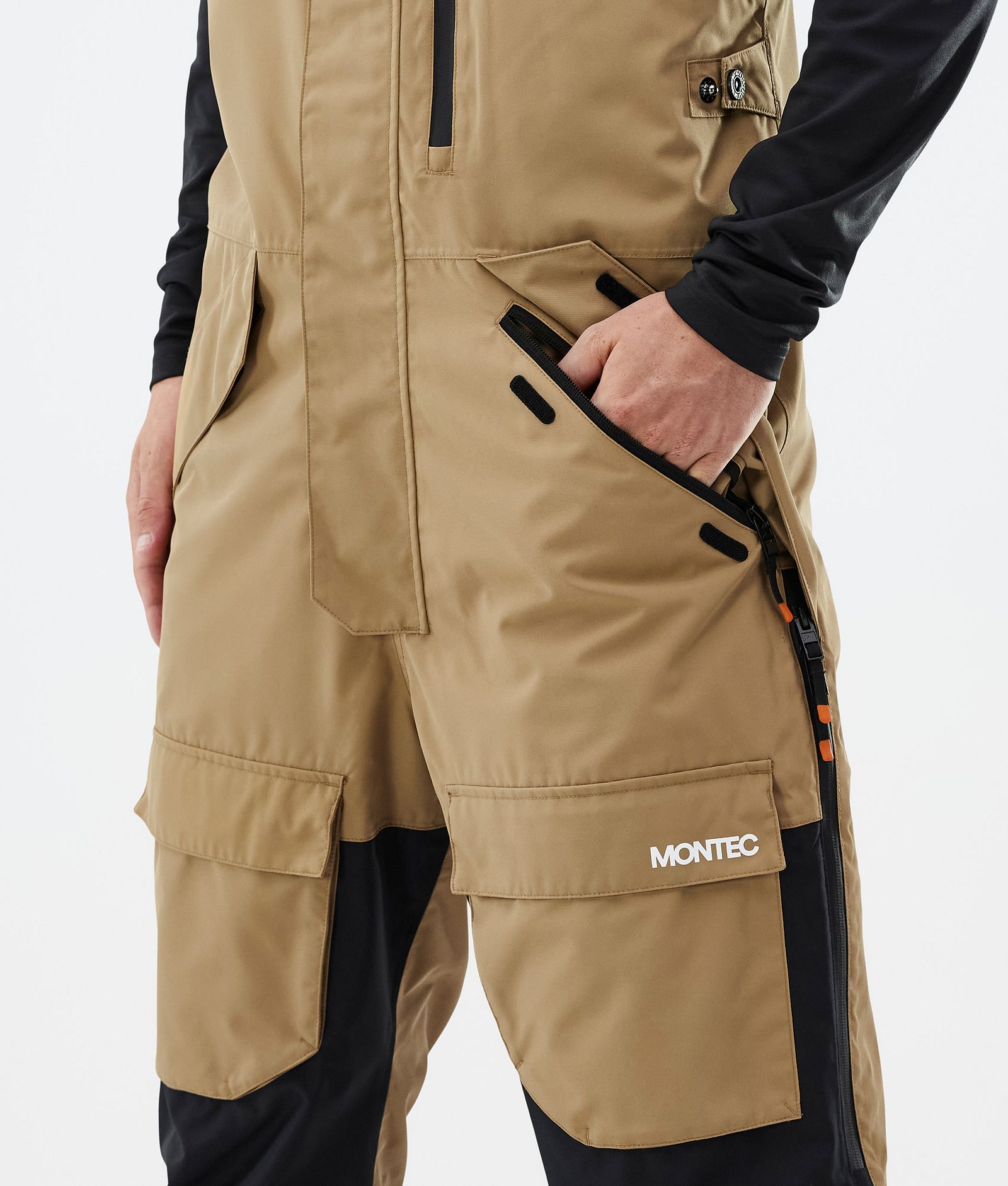 Montec Fawk Skihose Herren Gold/Black, Bild 5 von 7