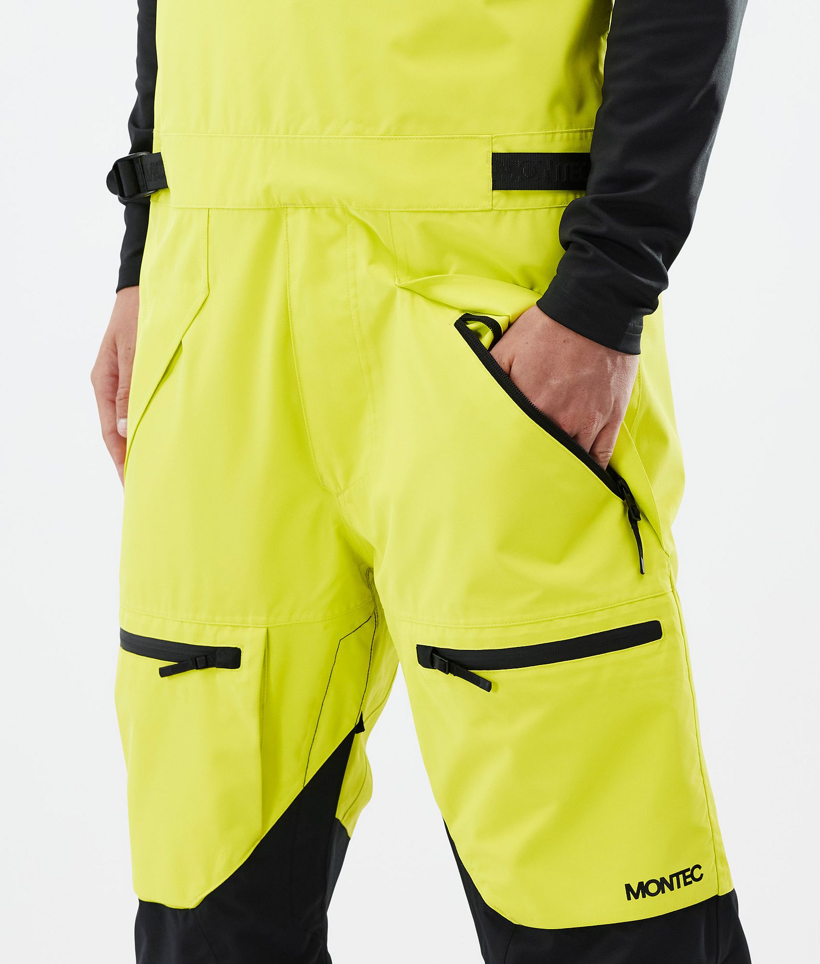 Montec Arch Skihose Herren Bright Yellow/Black, Bild 5 von 7