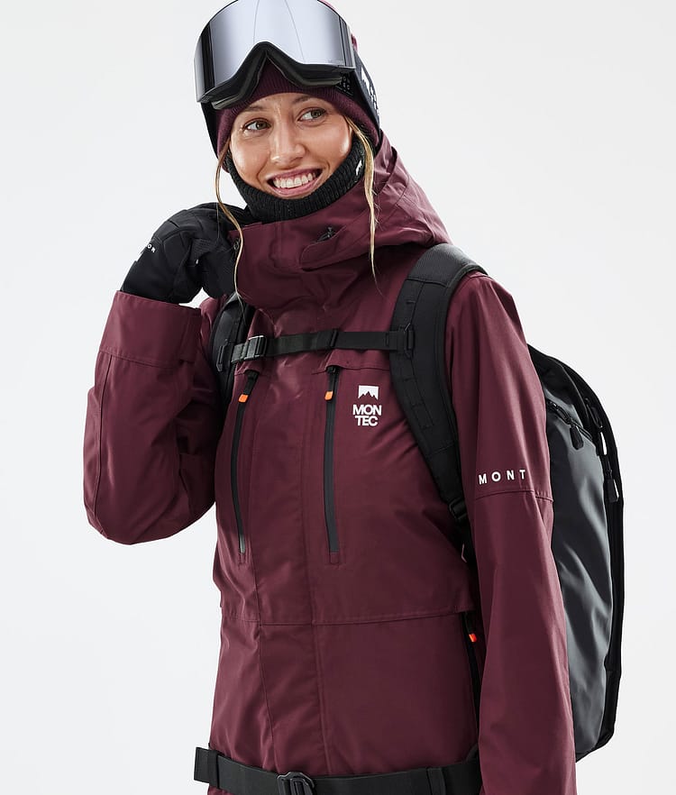 Montec Fawk W Snowboardjacke Damen Burgundy, Bild 2 von 10