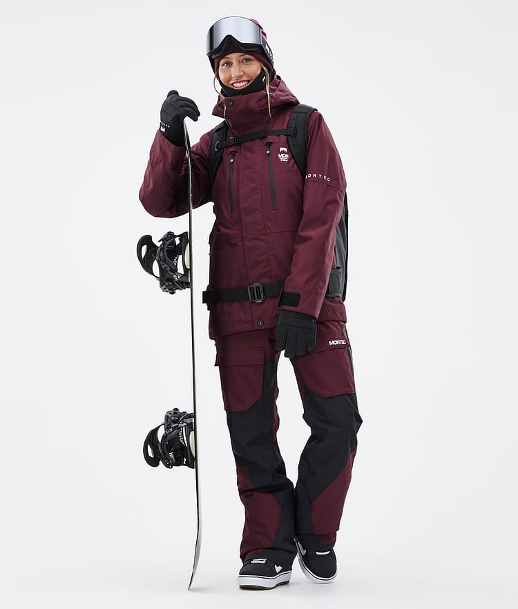 Montec Fawk W Snowboardjacke Damen Burgundy, Bild 3 von 10