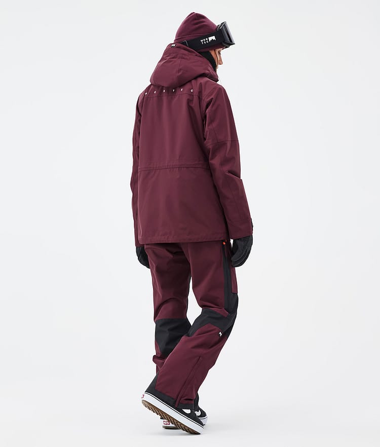 Montec Fawk W Snowboardjacke Damen Burgundy, Bild 5 von 10