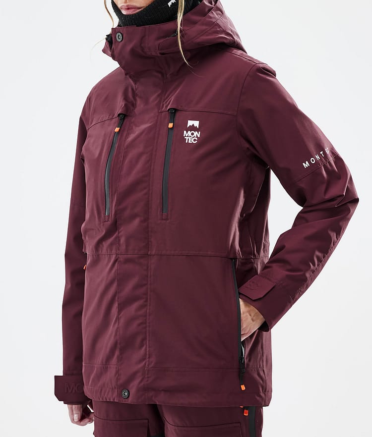 Montec Fawk W Snowboardjacke Damen Burgundy, Bild 8 von 10