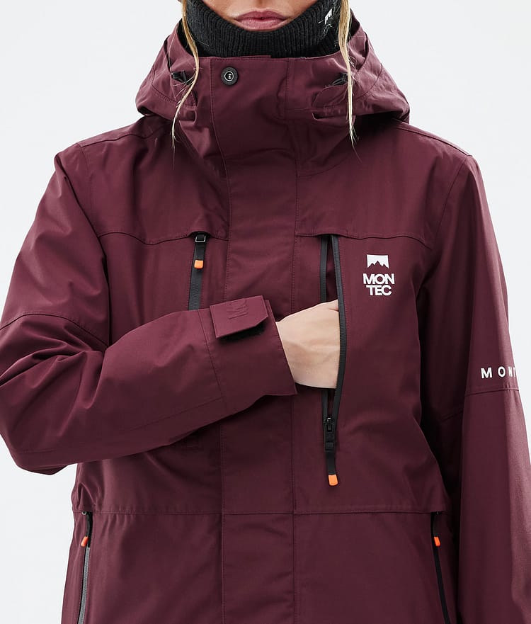 Montec Fawk W Snowboardjacke Damen Burgundy, Bild 9 von 10