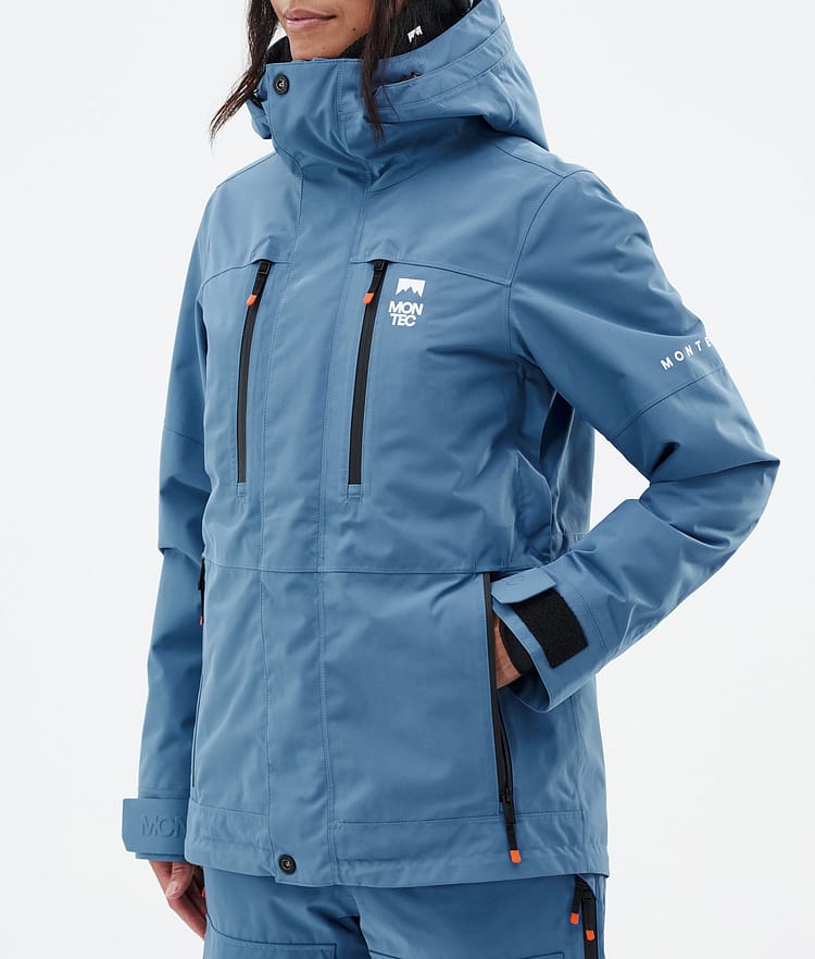 Montec Fawk W Snowboardjacke Damen Blue Steel, Bild 8 von 10