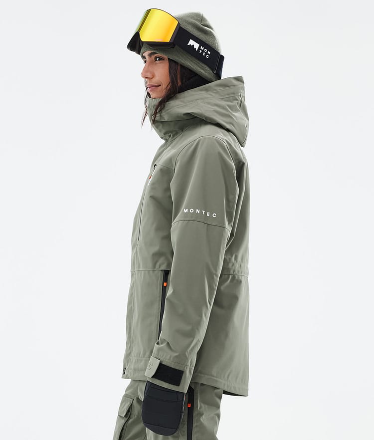 Montec Fawk W Snowboardjacke Damen Greenish, Bild 6 von 10