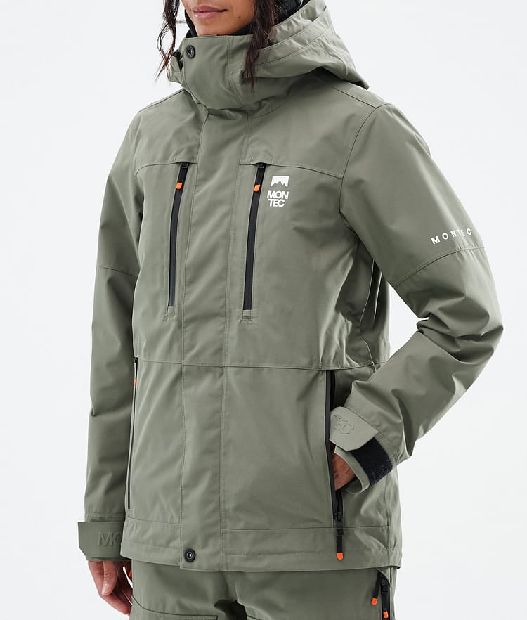 Montec Fawk W Snowboardjacke Damen Greenish, Bild 8 von 10