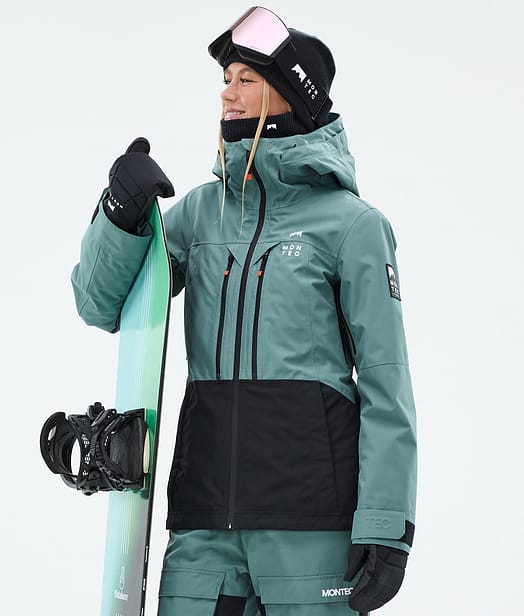 Montec Moss W Snowboardjacke Damen Atlantic/Black