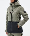 Montec Moss W Snowboardjacke Damen Greenish/Black Renewed, Bild 8 von 10