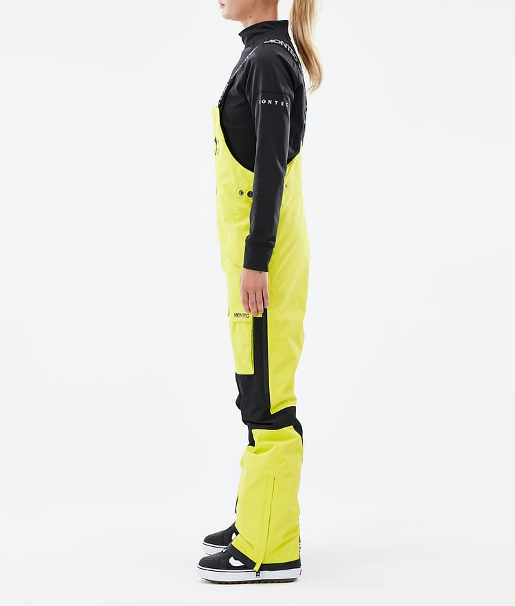 Montec Fawk W Snowboardhose Damen Bright Yellow/Black, Bild 2 von 6