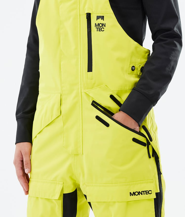 Montec Fawk W Snowboardhose Damen Bright Yellow/Black, Bild 4 von 6