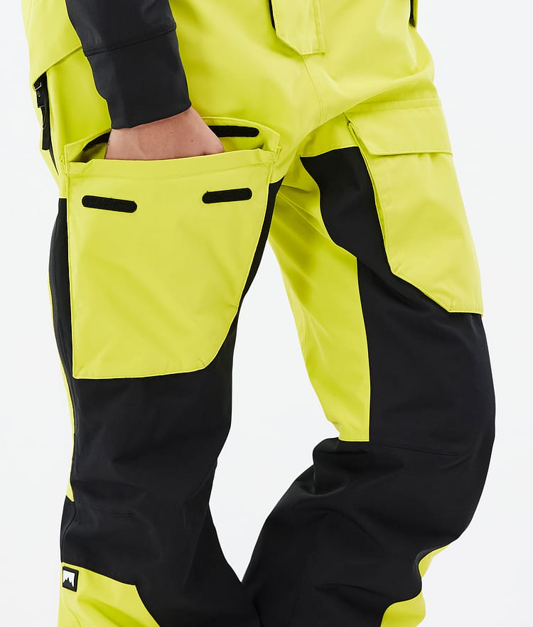 Montec Fawk W Snowboardhose Damen Bright Yellow/Black, Bild 6 von 6