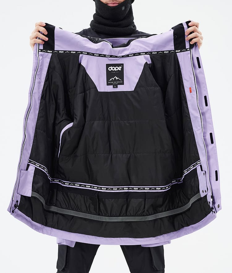 Dope Adept Snowboardjacke Herren Faded Violet, Bild 10 von 9