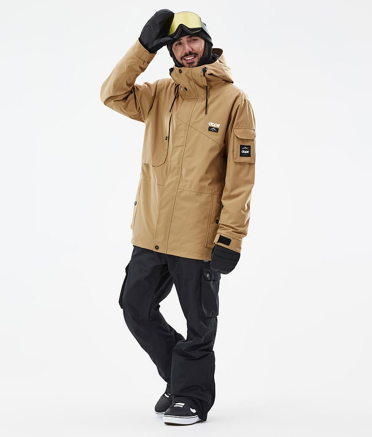 Dope Adept Snowboardjacke Herren Gold, Bild 3 von 10