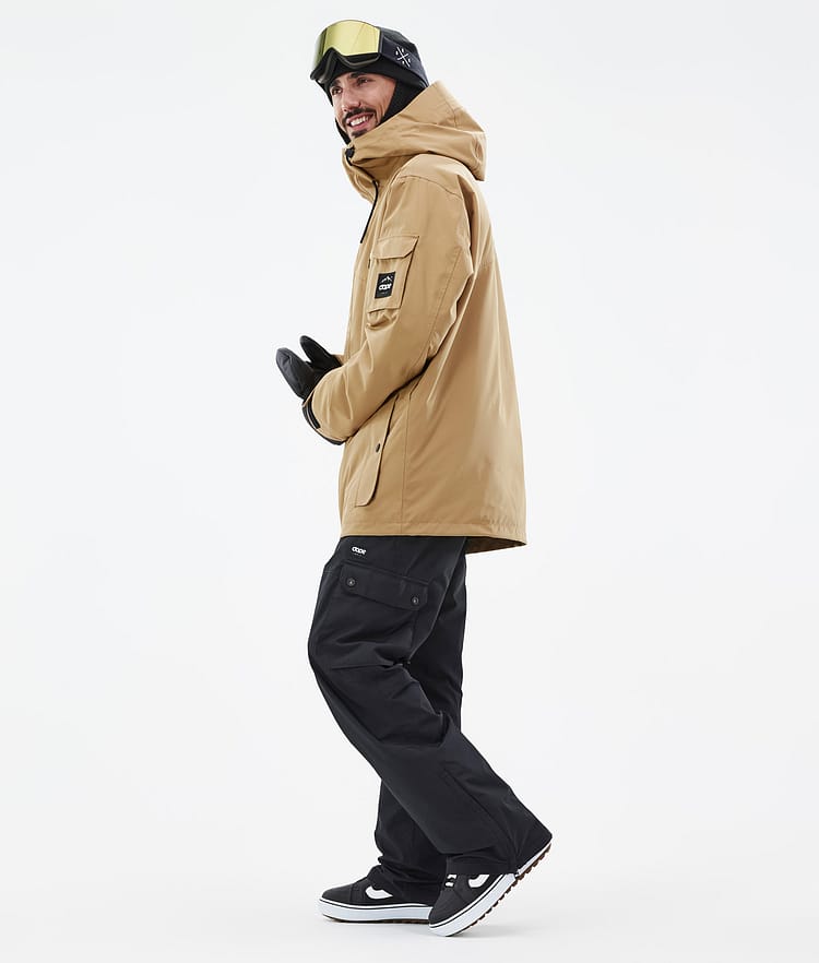 Dope Adept Snowboardjacke Herren Gold, Bild 4 von 10