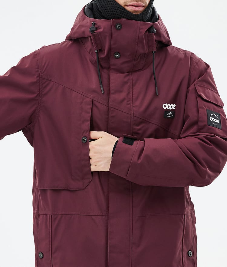 Dope Adept Snowboardjacke Herren Don Burgundy, Bild 8 von 9