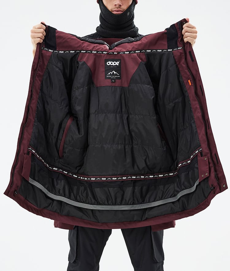 Dope Adept Snowboardjacke Herren Don Burgundy, Bild 9 von 9
