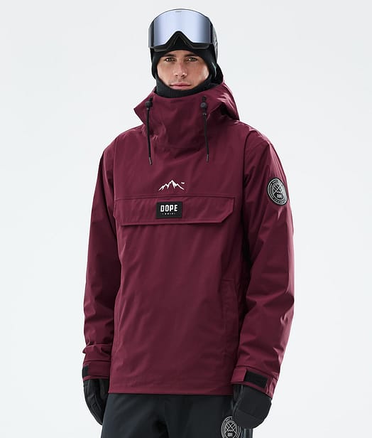 Dope Blizzard Snowboardjacke Herren Burgundy