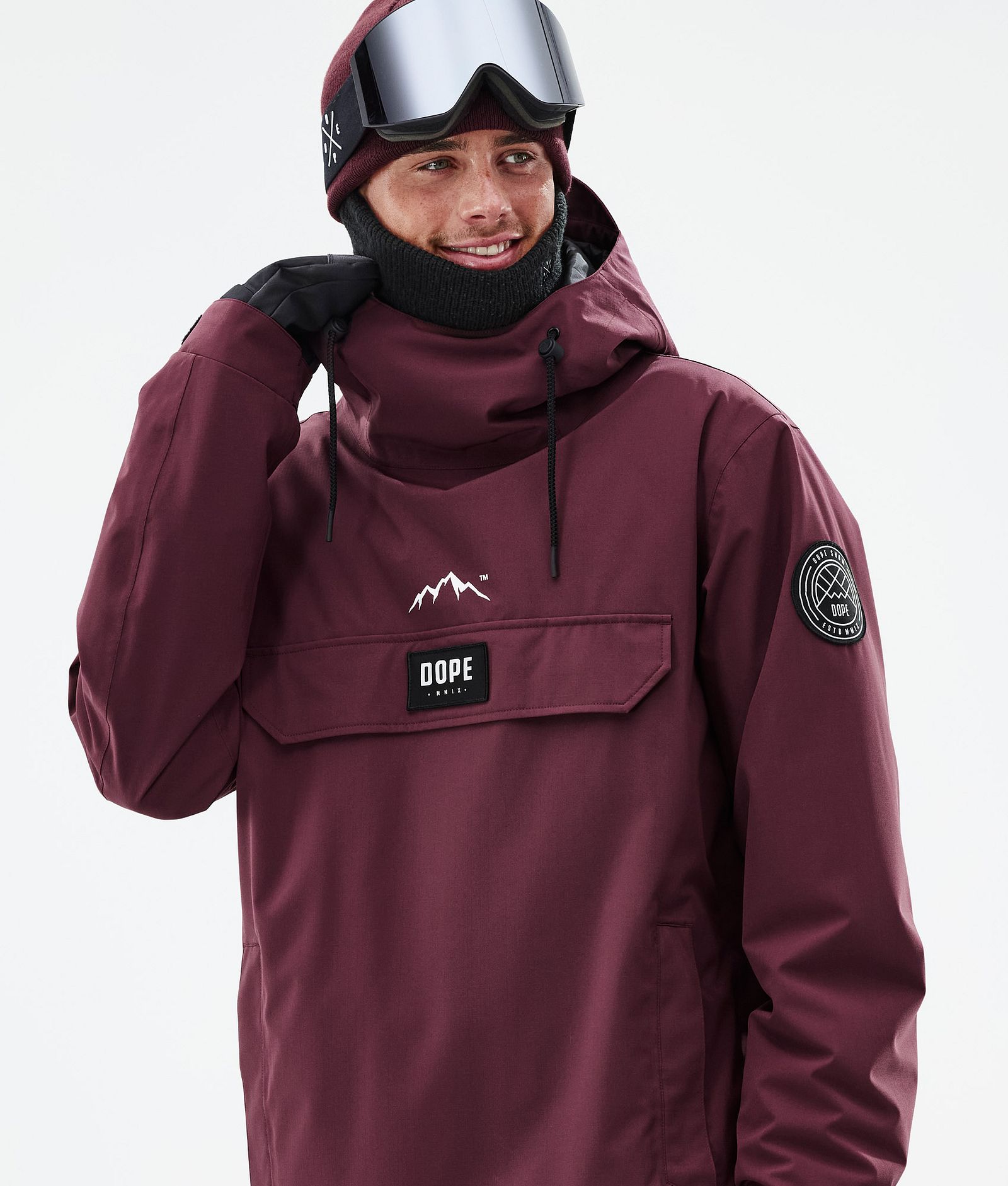 Dope Blizzard Skijacke Herren Burgundy, Bild 2 von 9