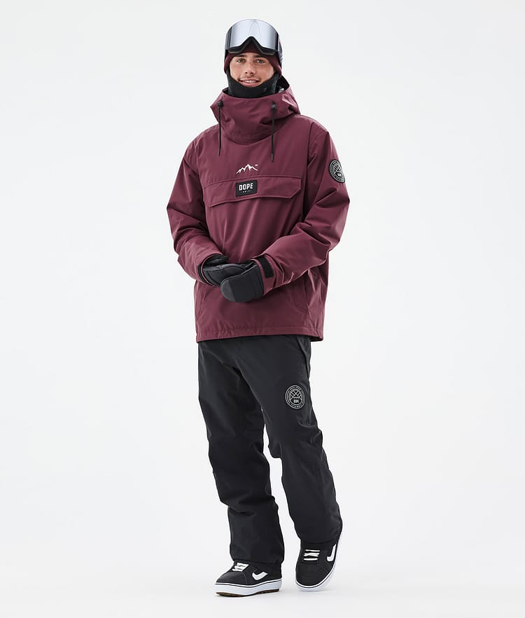 Dope Blizzard Snowboardjacke Herren Burgundy, Bild 3 von 9