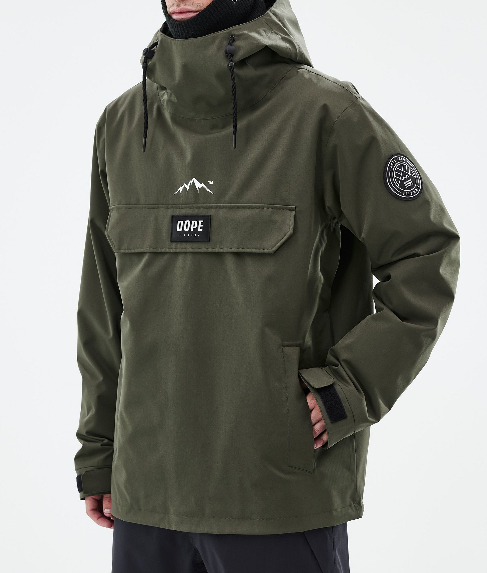 Dope Blizzard Skijacke Herren Olive Green, Bild 7 von 8