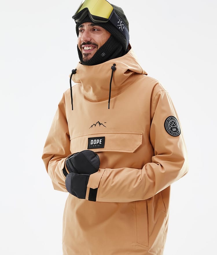 Dope Blizzard Snowboardjacke Herren Khaki Yellow Renewed, Bild 2 von 9