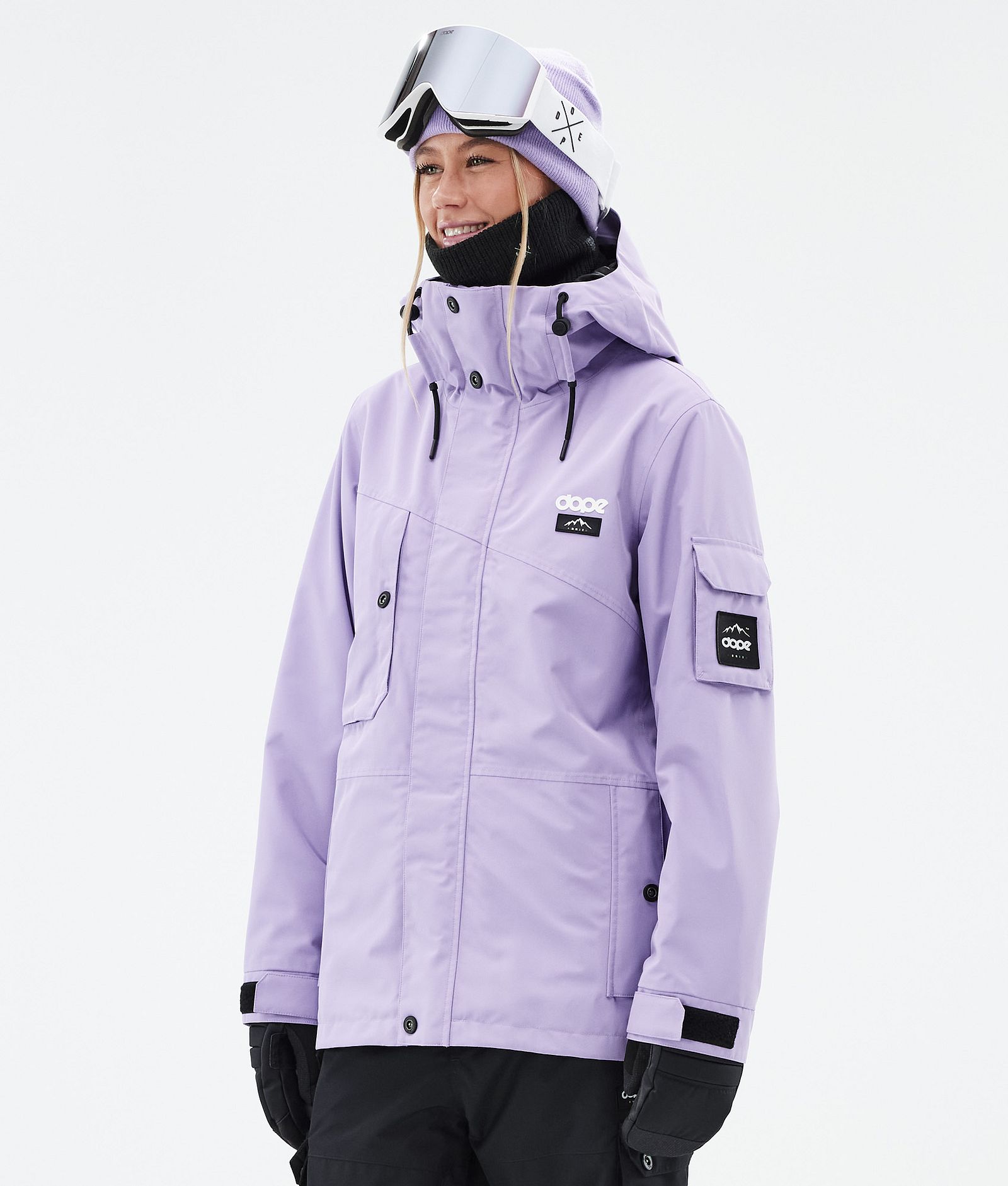 Dope Adept W Skijacke Damen Faded Violet, Bild 1 von 10