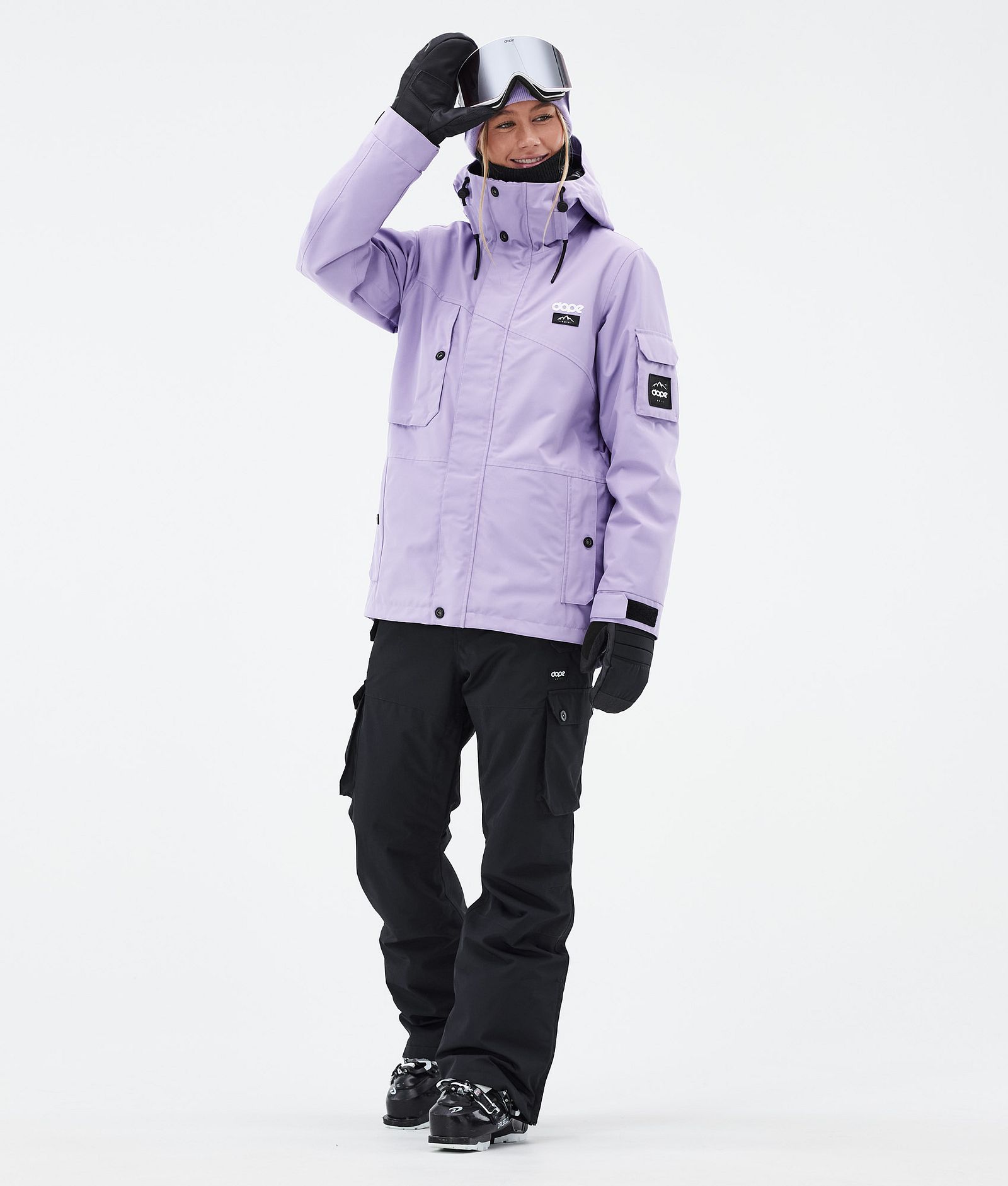 Dope Adept W Skijacke Damen Faded Violet, Bild 3 von 10