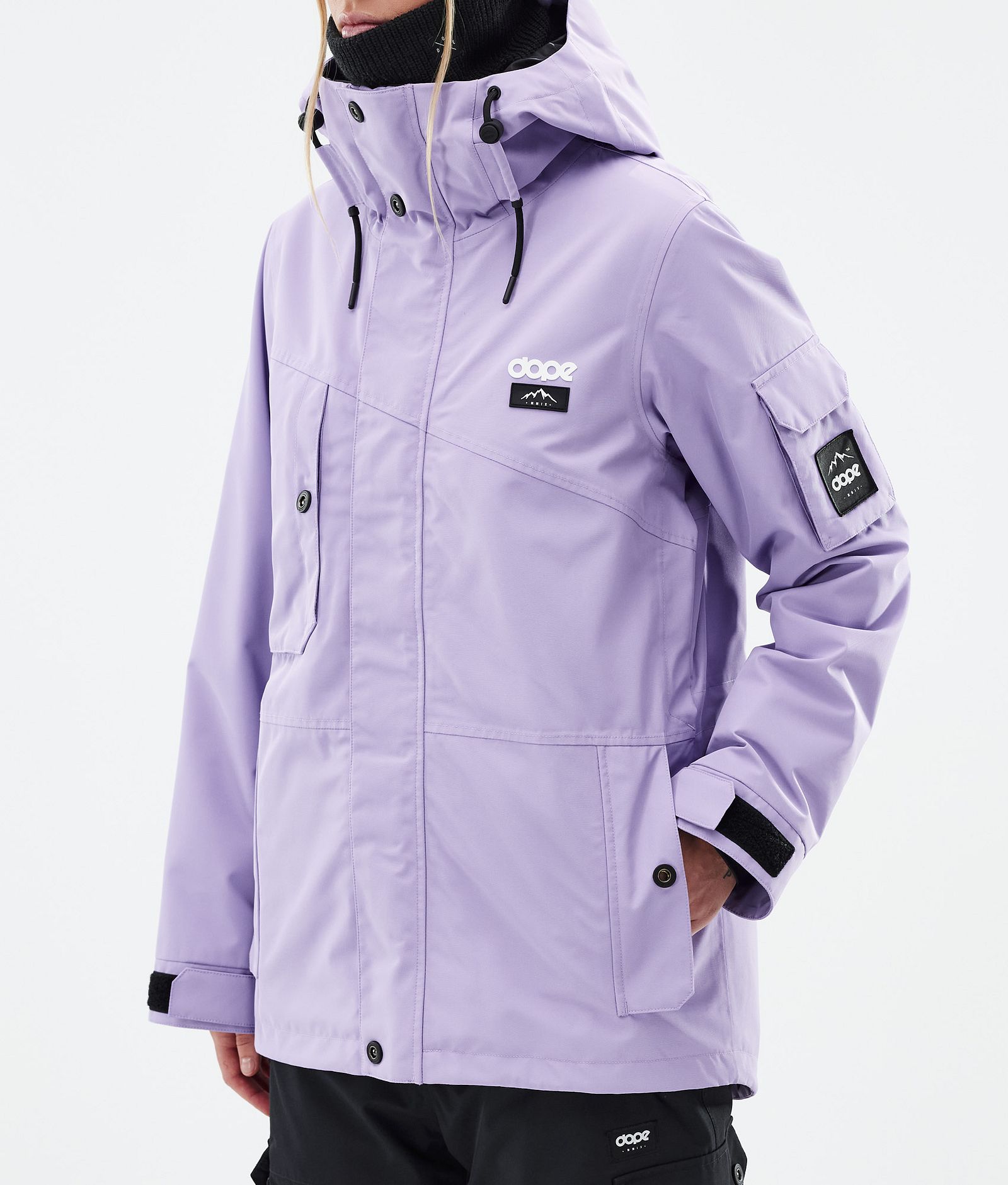 Dope Adept W Skijacke Damen Faded Violet, Bild 8 von 10