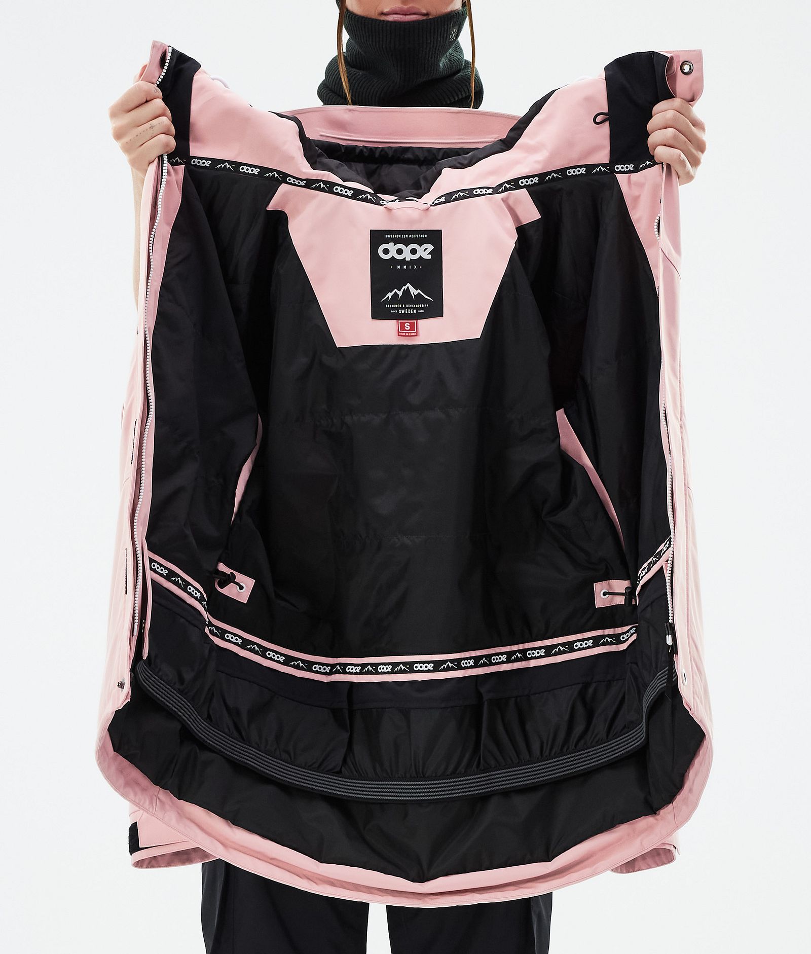 Dope Adept W Snowboardjacke Damen Soft Pink, Bild 9 von 9