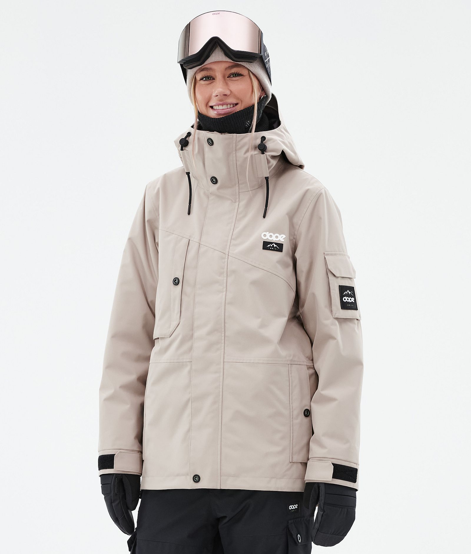 Dope Adept W Snowboardjacke Damen Sand, Bild 1 von 10