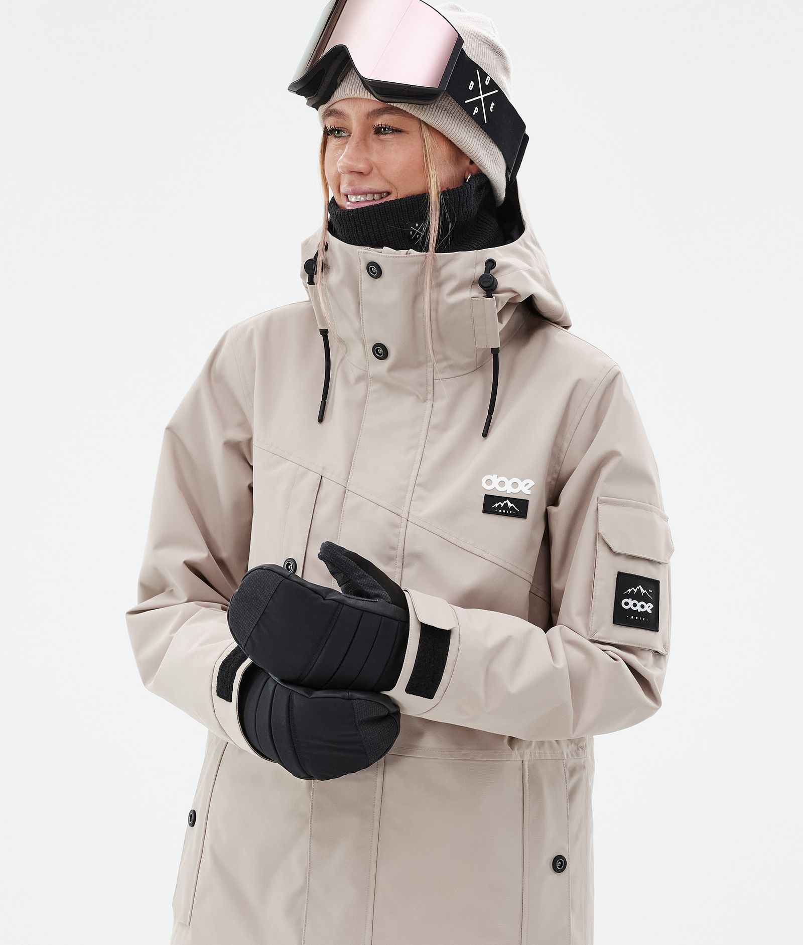 Dope Adept W Snowboardjacke Damen Sand, Bild 2 von 10