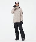 Dope Adept W Skijacke Damen Sand, Bild 3 von 10