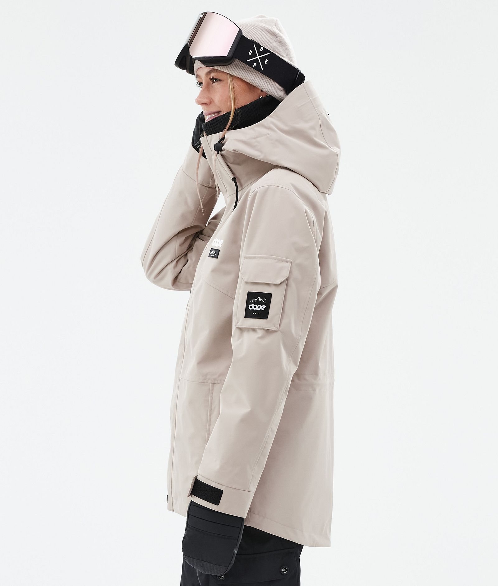 Dope Adept W Snowboardjacke Damen Sand, Bild 6 von 10