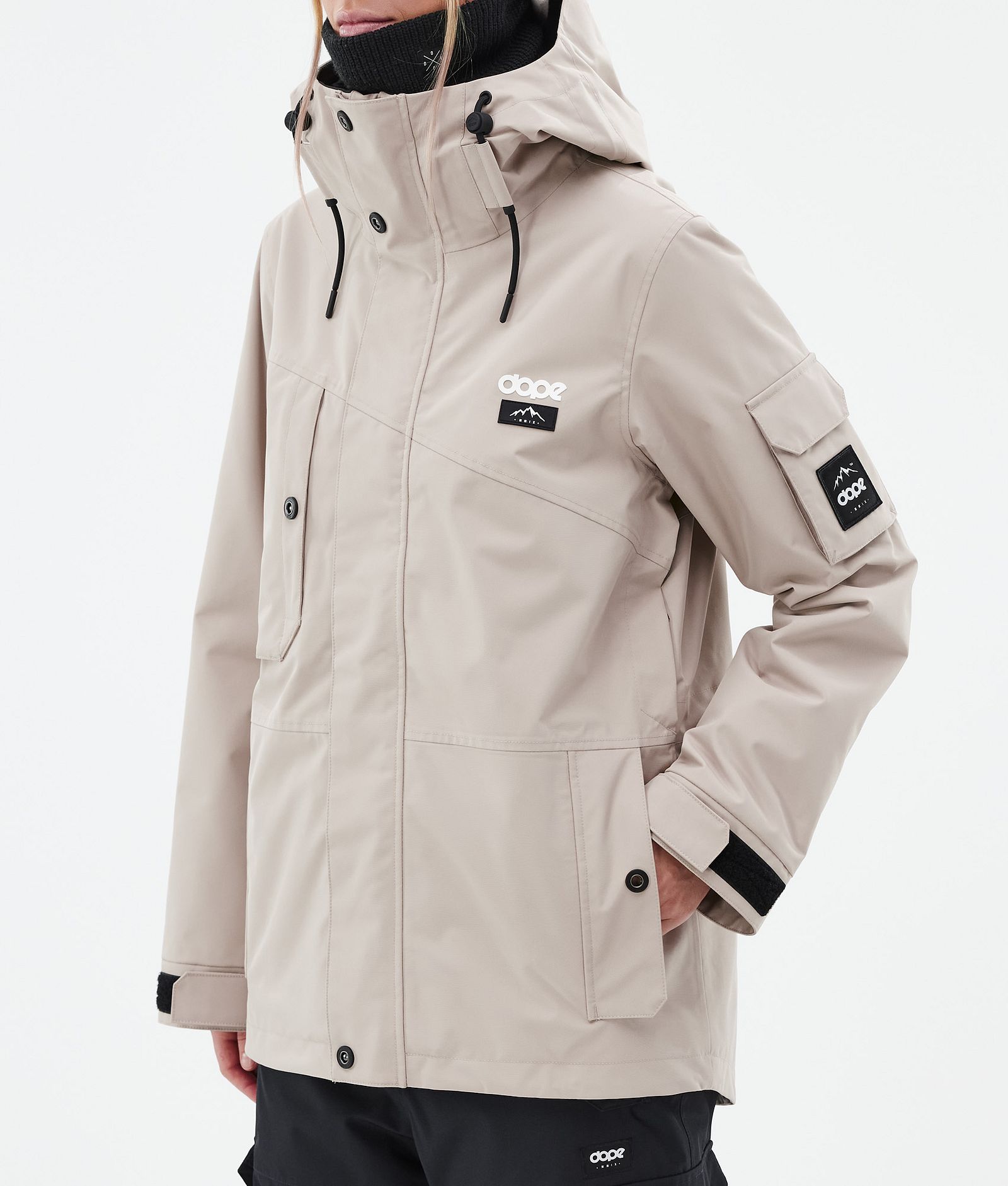 Dope Adept W Skijacke Damen Sand, Bild 8 von 10