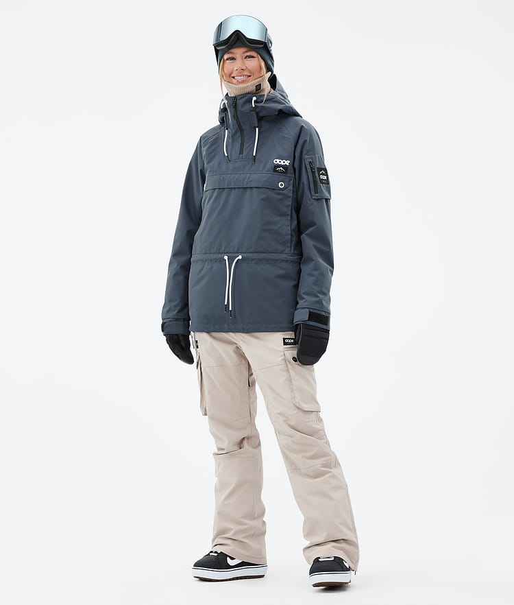 Dope Annok W Snowboardjacke Damen Metal Blue, Bild 3 von 9